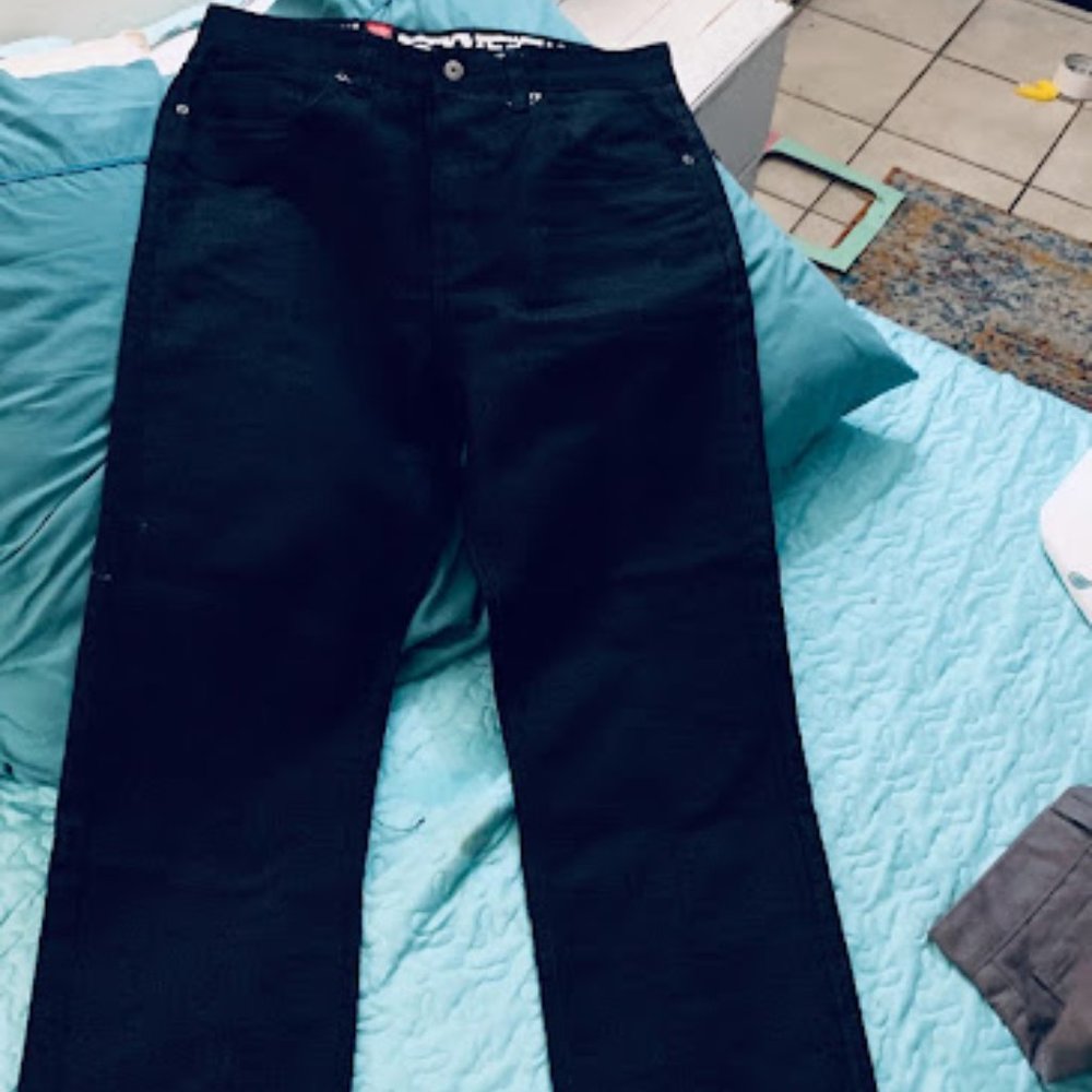 Mens Switch Premium Denim Jeans - Black